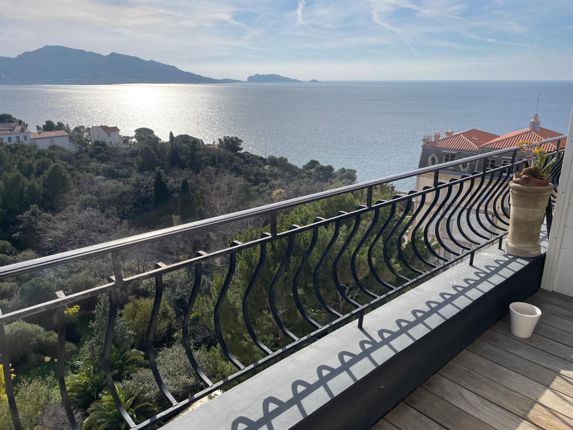 Vu Sur Mer Corniche Leilighet Marseille Eksteriør bilde