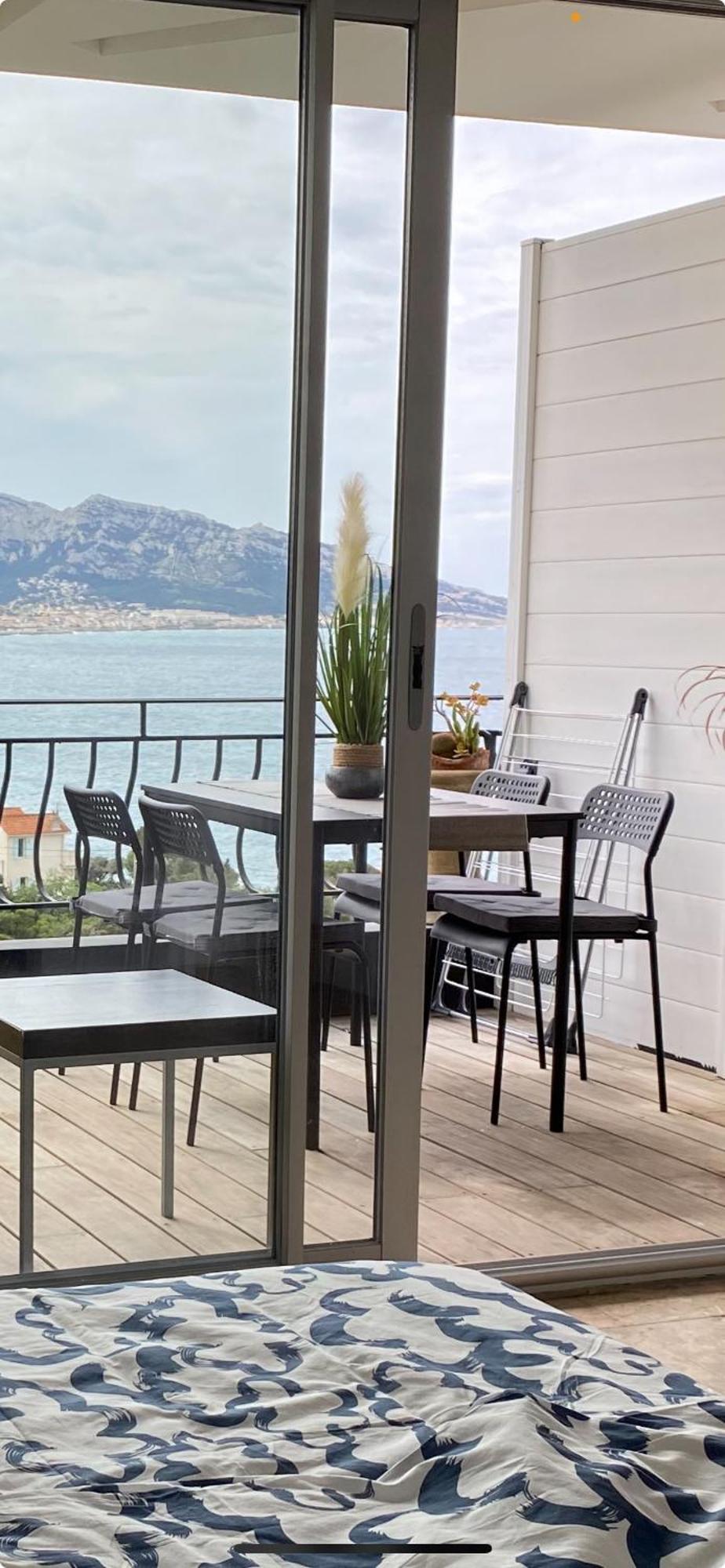Vu Sur Mer Corniche Leilighet Marseille Eksteriør bilde
