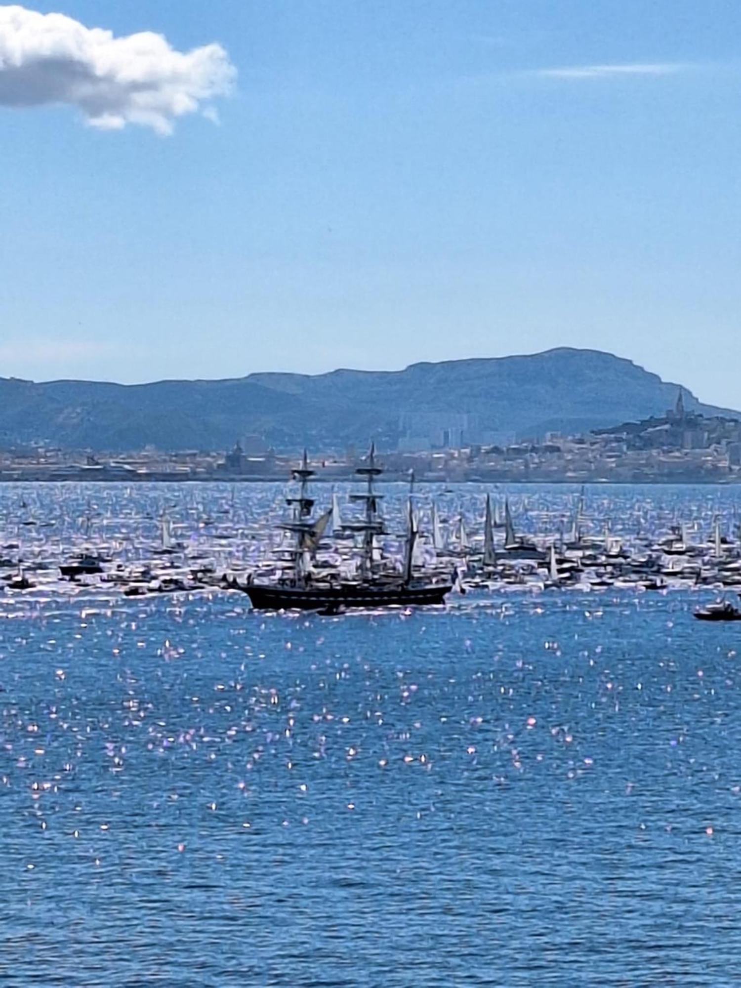 Vu Sur Mer Corniche Leilighet Marseille Eksteriør bilde