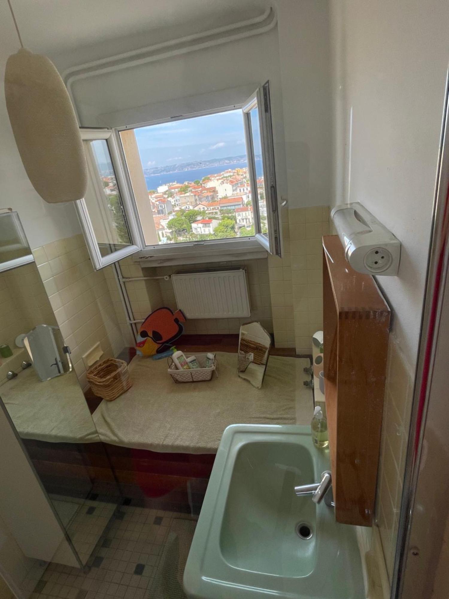 Vu Sur Mer Corniche Leilighet Marseille Eksteriør bilde